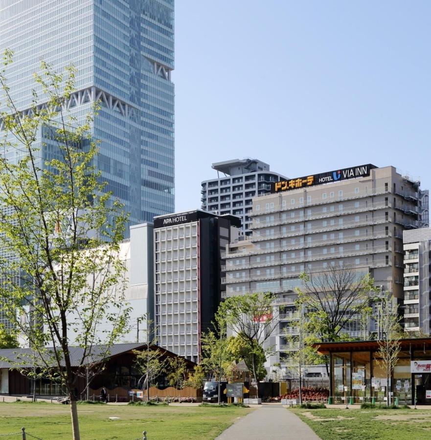 Via Inn Abeno Tennoji Osaka Buitenkant foto