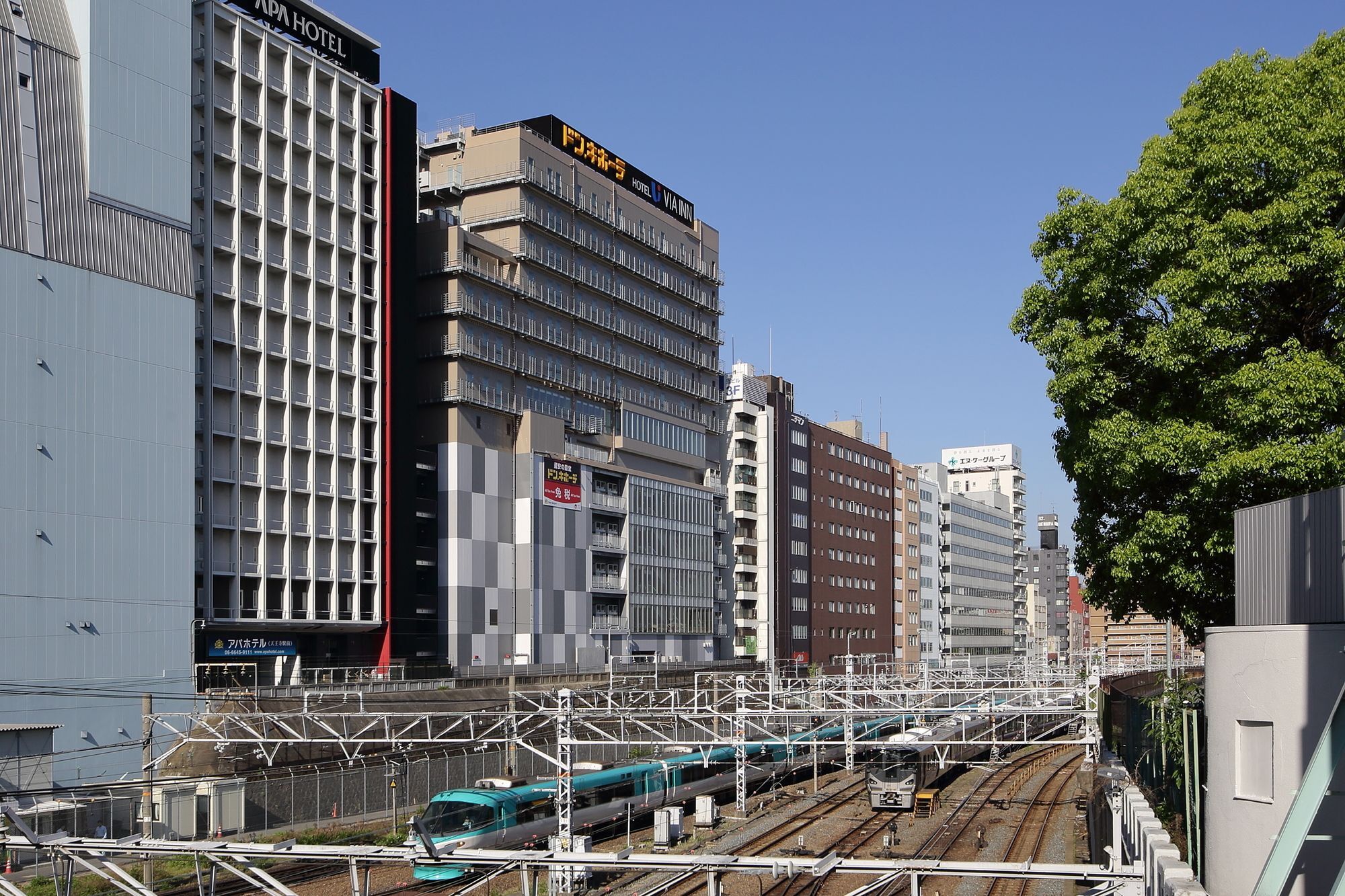 Via Inn Abeno Tennoji Osaka Buitenkant foto