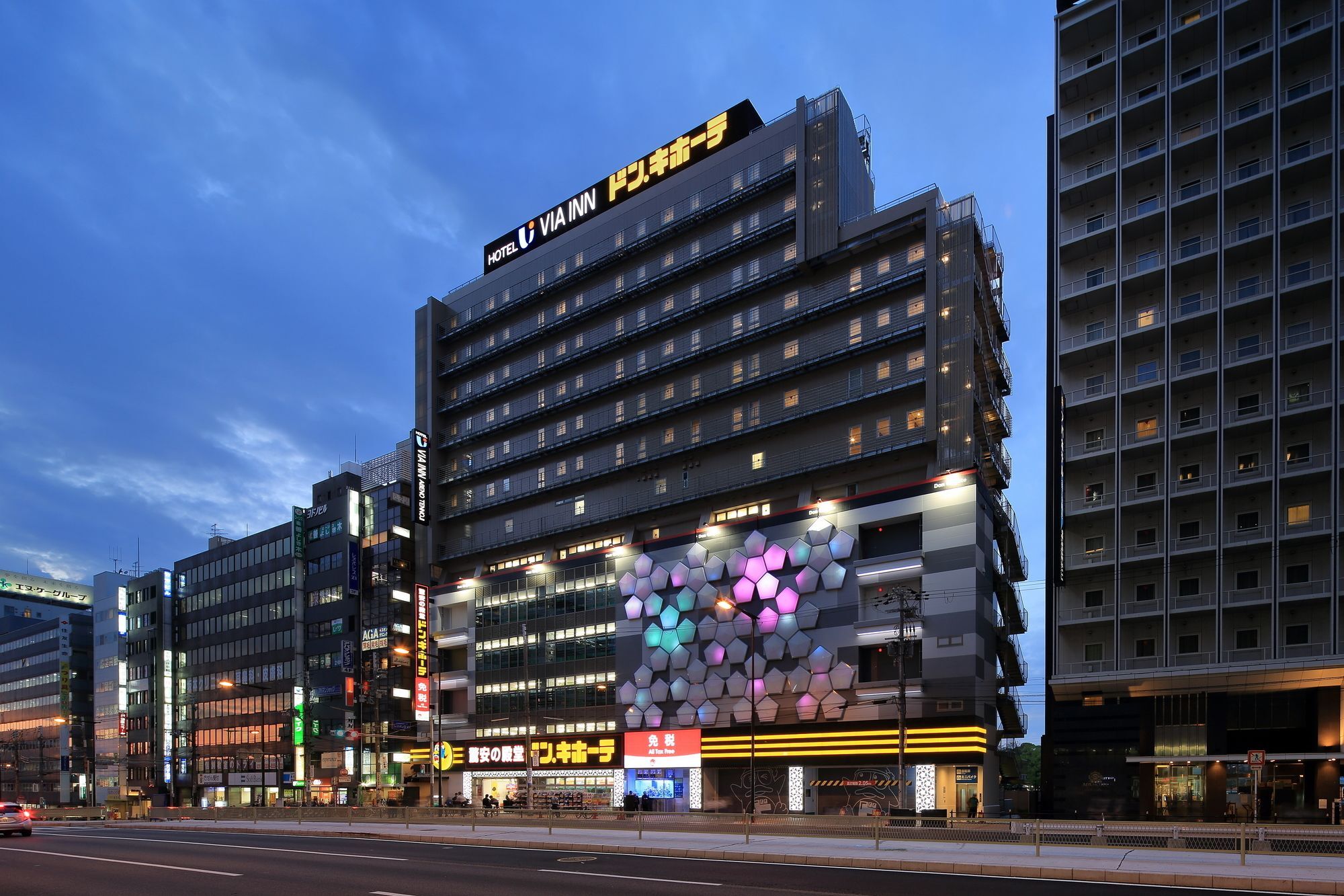 Via Inn Abeno Tennoji Osaka Buitenkant foto